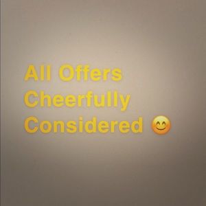 Make me an offer! All offers accepted or countered :)